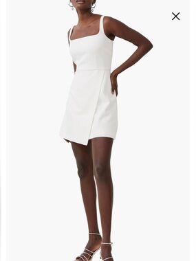 French Connection Whisper Faux Wrap Mini Dress